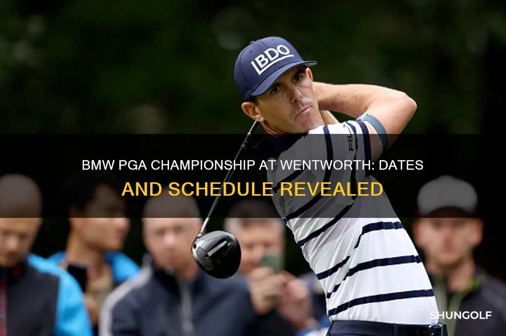 when is the bmw golf at wentworth