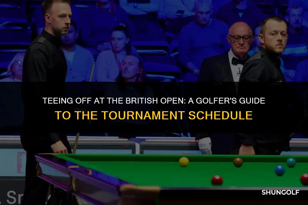 when is the british open golf tournament