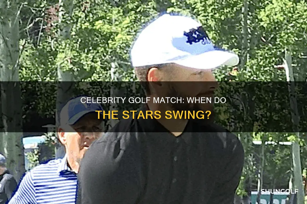 when is the celebrity golf match