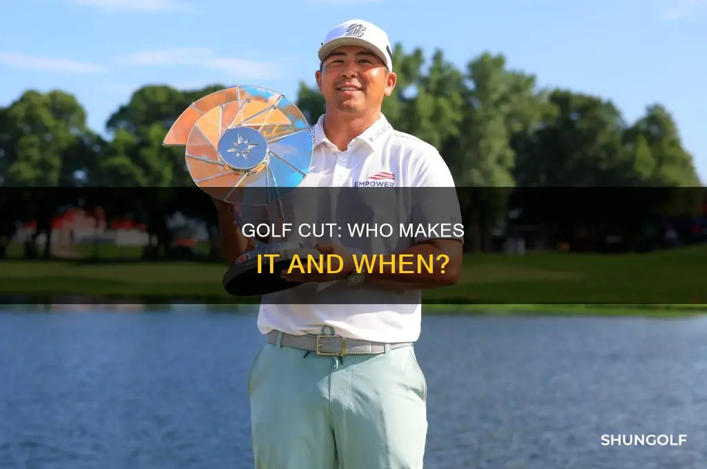 when is the cut for golf