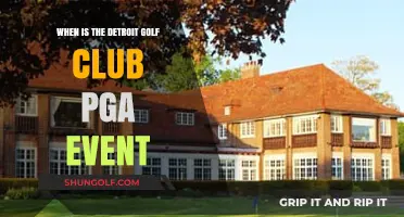 Detroit Golf Club PGA Event: Dates and Schedule Revealed