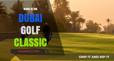 Dubai Golf Classic: Dates and Details