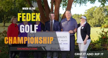 FedEx Cup Championship: When and Where?