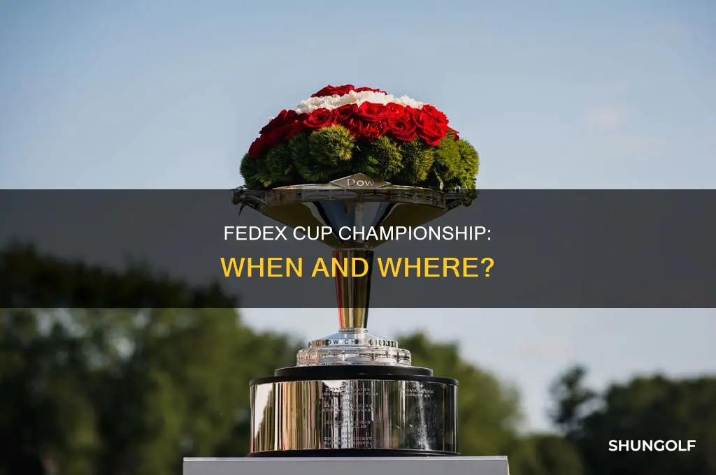 when is the fedex golf championship