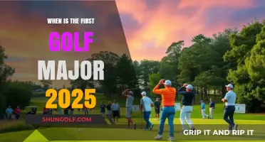 2025 Golf Major Schedule: When Does the Action Begin?