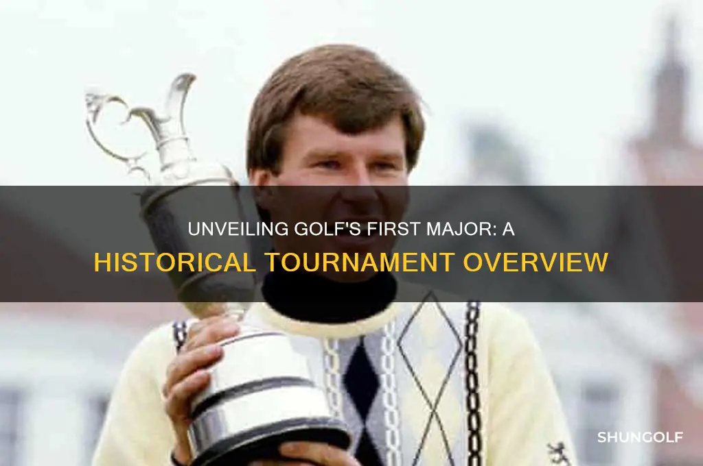 when is the first major in golf