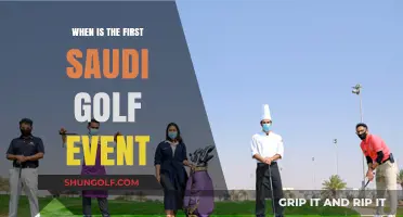 Saudi Golf Event: Marking the Historic Inaugural Tournament Date