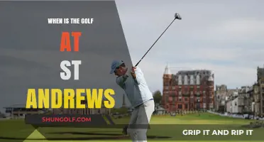 St Andrews Golf Schedule: Key Dates and Must-Know Details