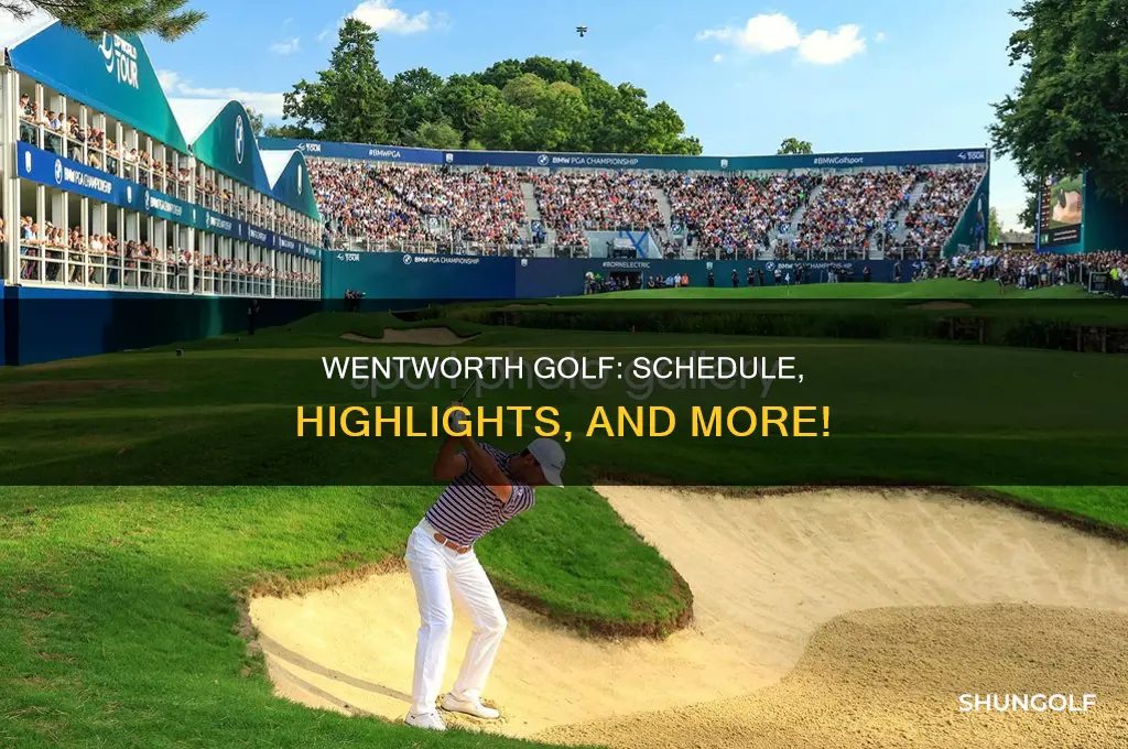 when is the golf at wentworth