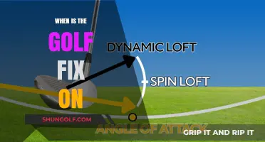Golf Fix: When to Tune In