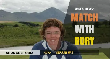 Rory McIlroy's Upcoming Golf Match: Date, Time, and Preview