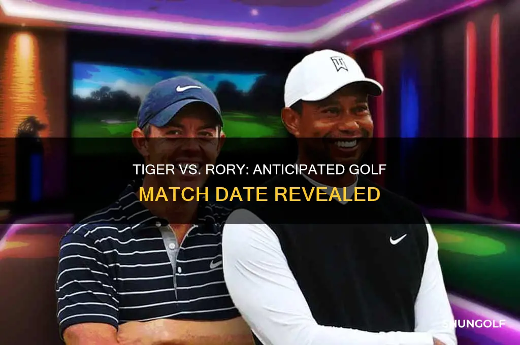 when is the golf match with tiger and rory