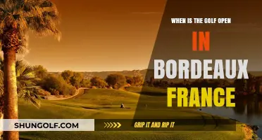 Discover the 2023 Golf Open Dates in Bordeaux, France