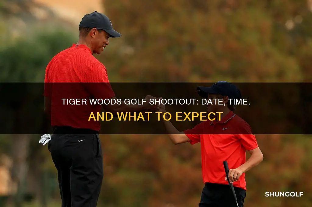 when is the golf shootout with tiger woods
