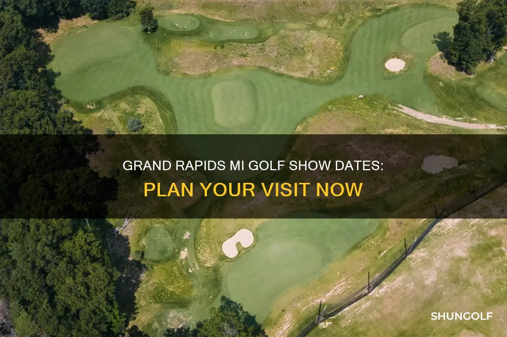 when is the golf show in grand rapids mi
