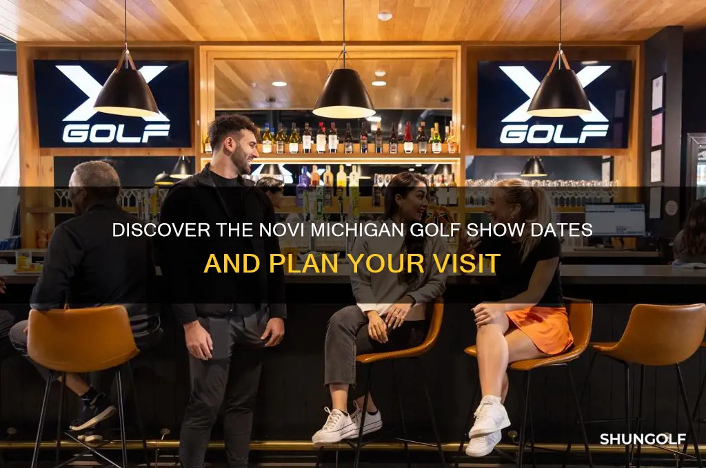 when is the golf show in novi michigan