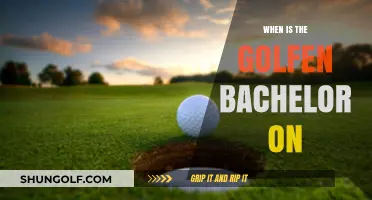 The Golf Bachelor: When to Tune In