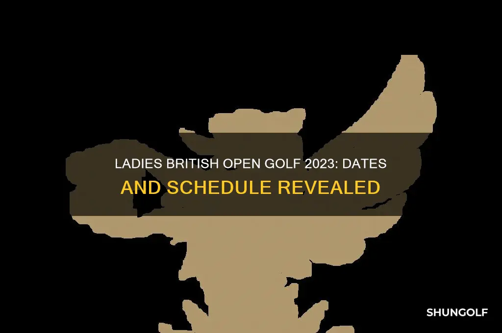 when is the ladies british open golf