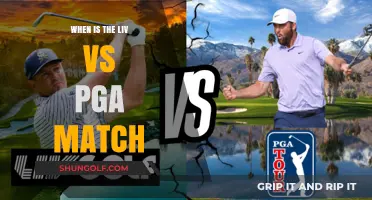 LIV vs PGA Showdown: Date and Time Revealed for Golf Clash