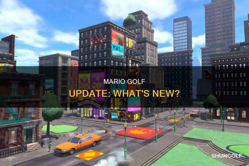 when is the mario golf update