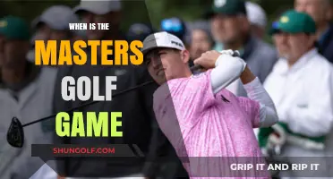 When Does The Masters Golf Tournament Begin This Year?