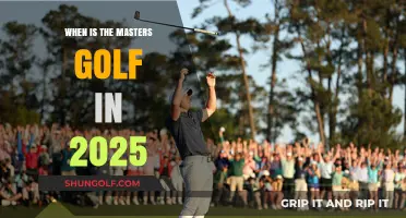 2025 Masters Golf Tournament Dates: Mark Your Calendar for Augusta
