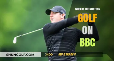 When to Watch Masters Golf on BBC: Schedule Highlights