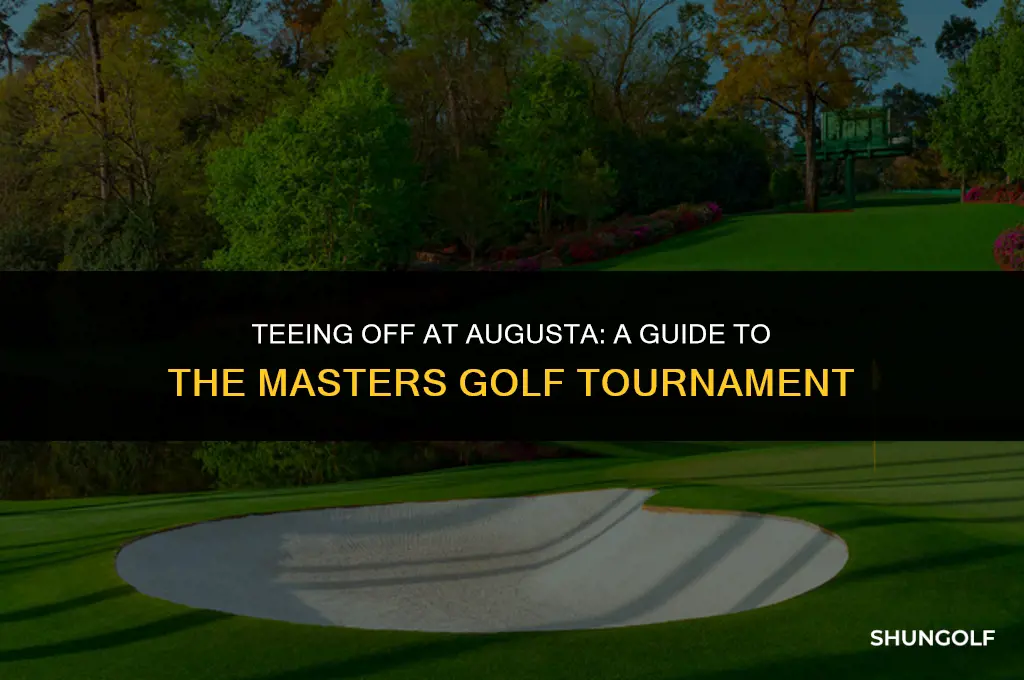 when is the masters golf tournament in augusta georgia
