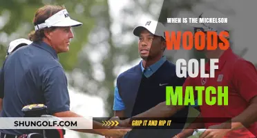 Mickelson vs. Woods Golf Match: Date, Time, and Details