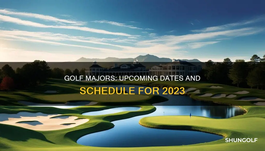 when is the next golf major