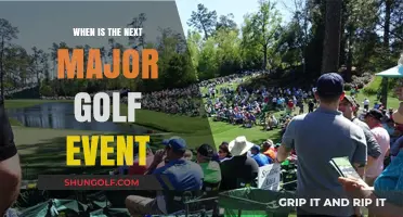 Upcoming Major Golf Events: Dates and Key Details to Watch