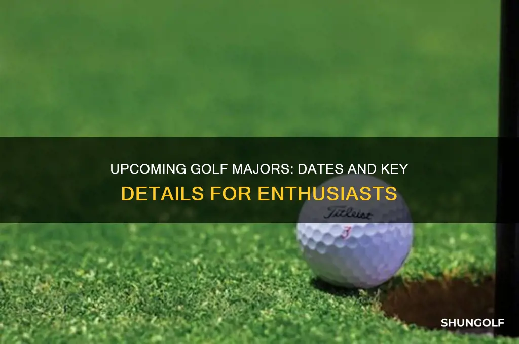 when is the next major in golf