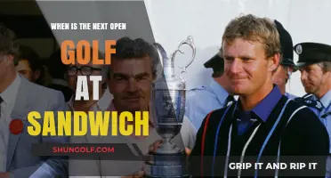 Next Open Golf Championship at Sandwich: Dates and Details Revealed