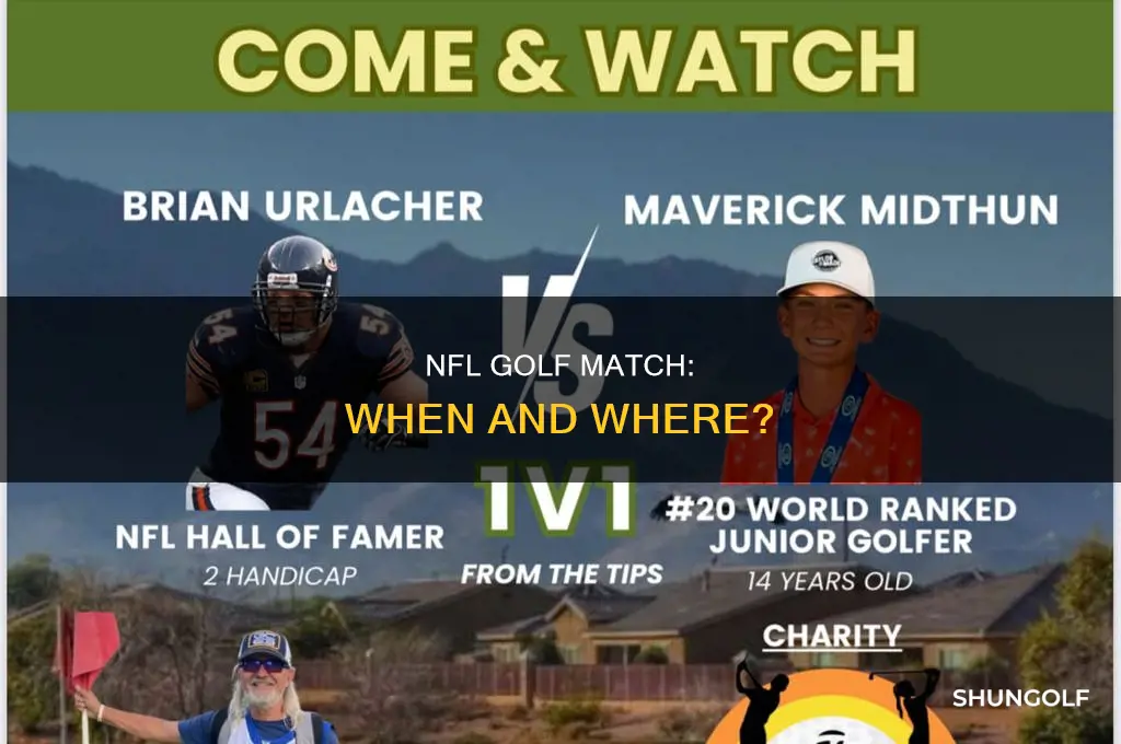 when is the nfl golf match