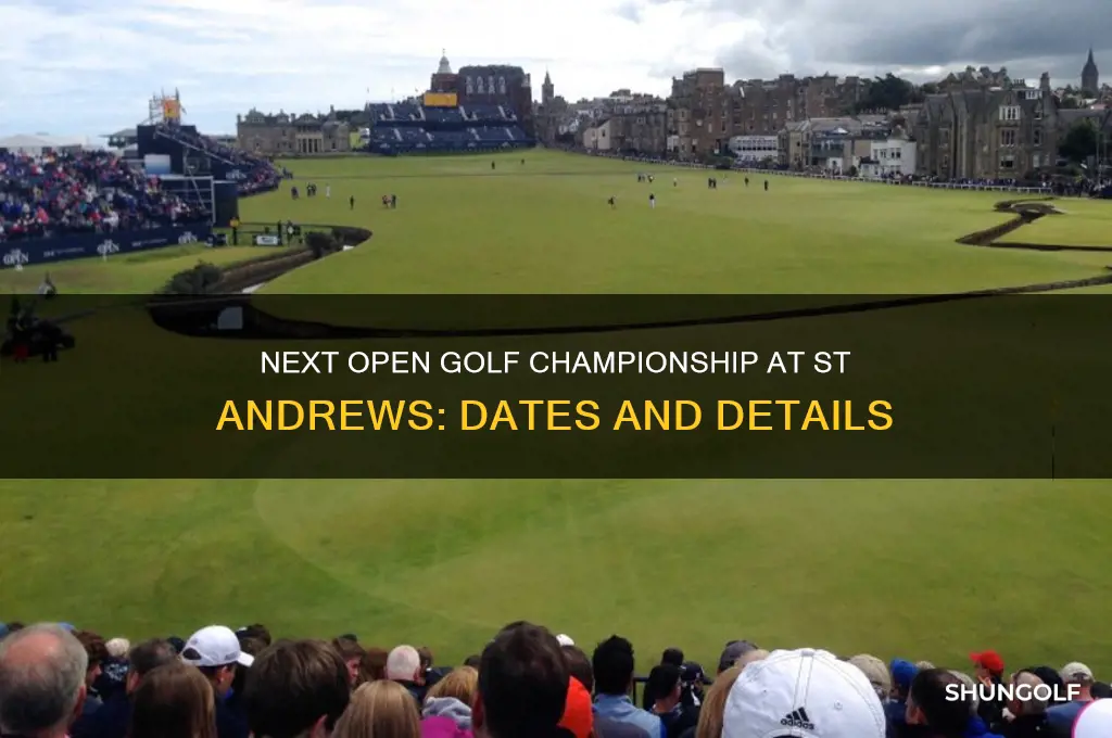 when is the open golf next at st andrews