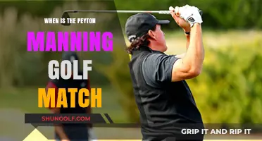 Peyton Manning Golf Match: Date, Time, and How to Watch