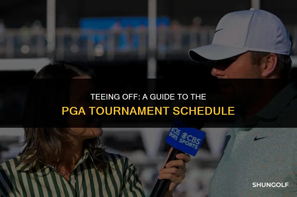 when is the pga tournament
