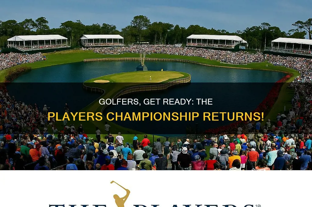when is the players golf