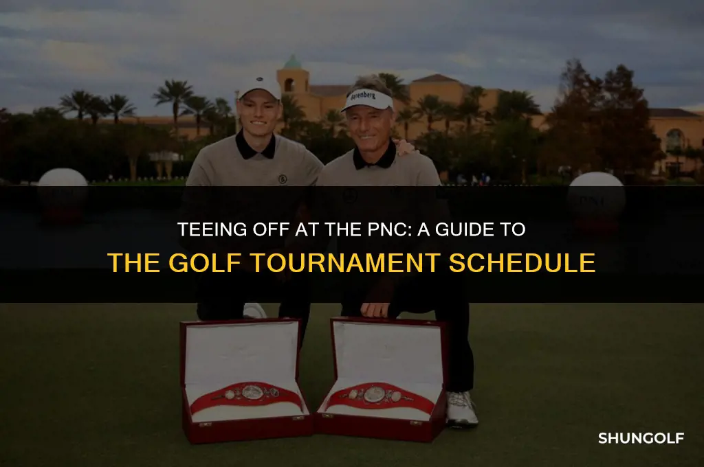 when is the pnc golf tournament
