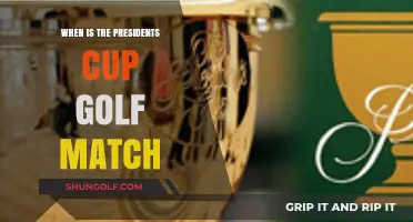 When is the Presidents Cup Golf Match: Key Dates and Details