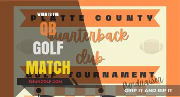 Tee-off Time: QB Golf Match Returns