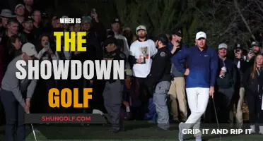 Showdown Golf: When and Where to Watch