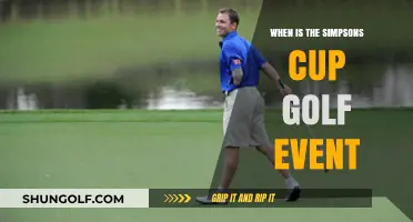 When is The Simpsons Cup Golf Event: Dates and Details