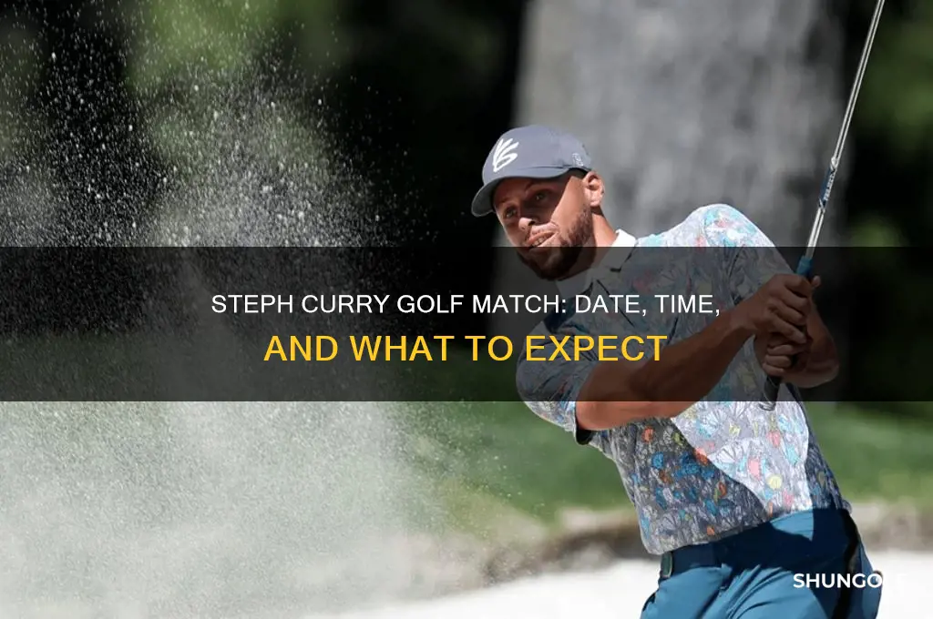 when is the steph curry golf match