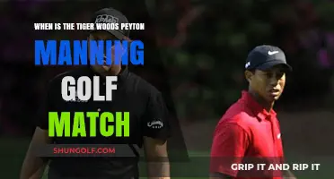 Tiger Woods & Peyton Manning Golf Match: Date and Details
