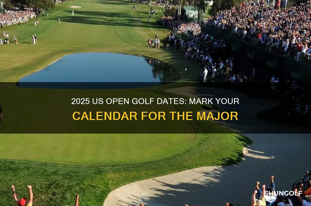 when is the us open golf 2025