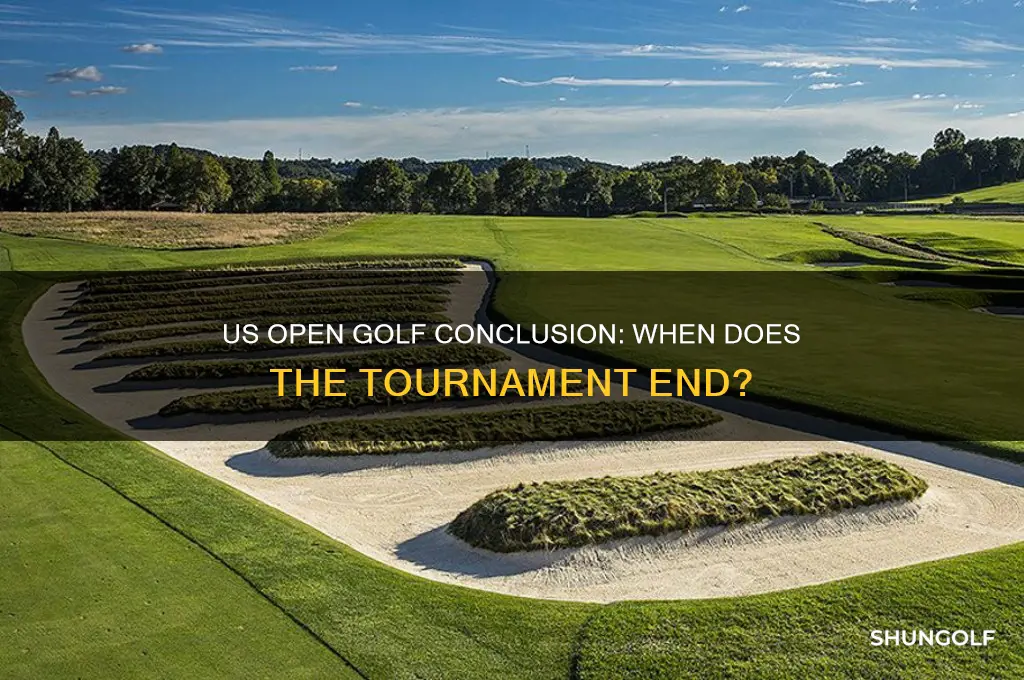 when is the us open golf over