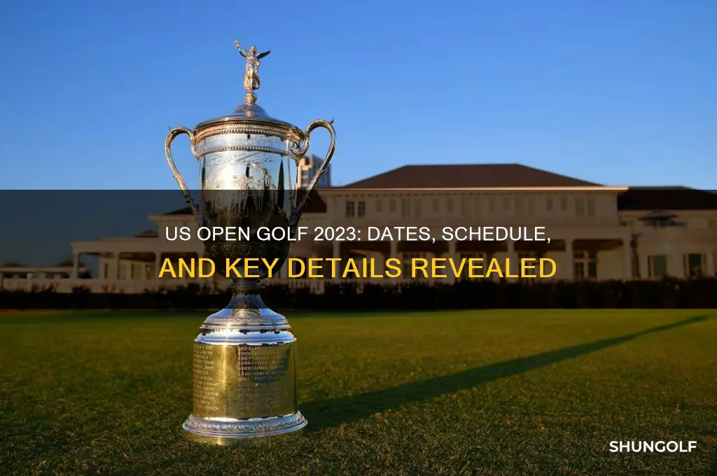 when is the us open in golf