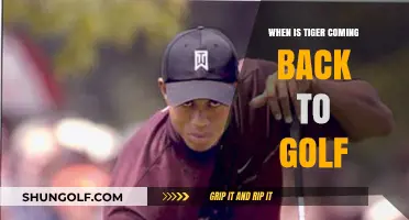 Tiger Woods' Golf Return: Anticipating His Comeback to the Greens