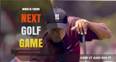 Tiger's Upcoming Golf Schedule: Dates and Tournaments to Watch